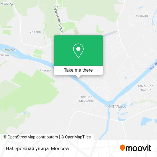 Набережная улица map