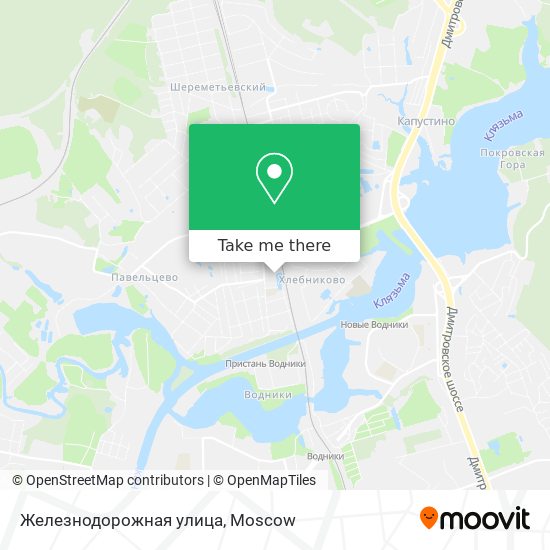 Железнодорожная улица map