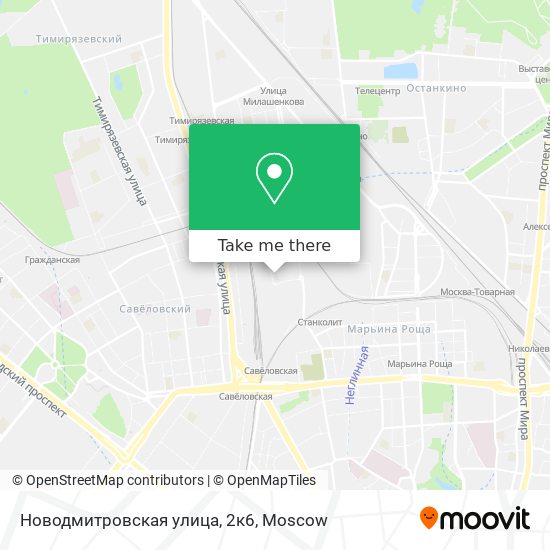 Новодмитровская улица, 2к6 map