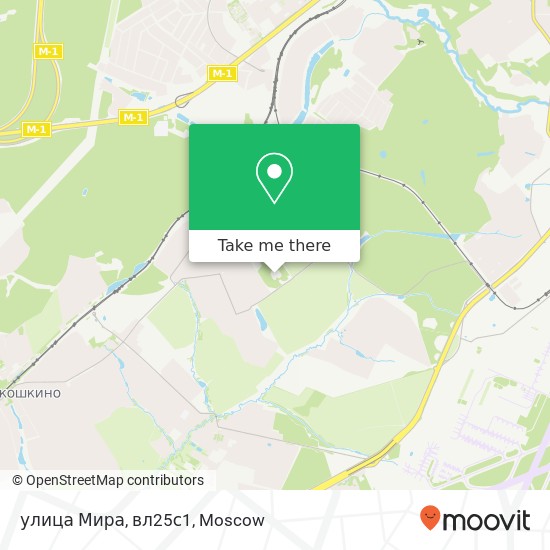 улица Мира, вл25с1 map