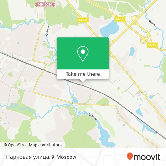 Парковая улица, 9 map