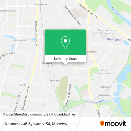 Кавказский бульвар, 54 map