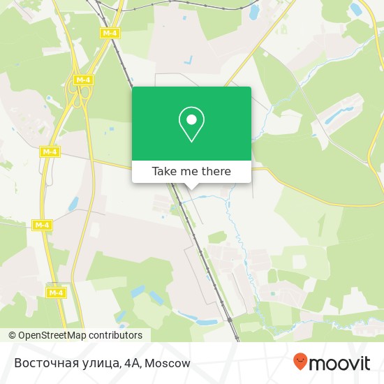 Восточная улица, 4А map