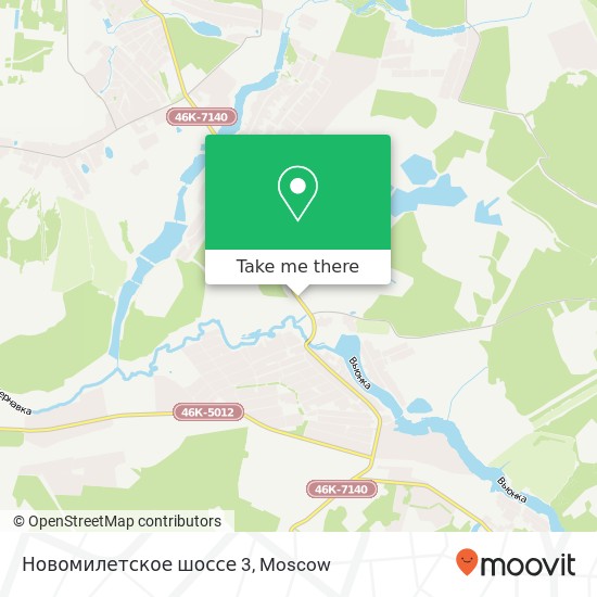 Новомилетское шоссе 3 map