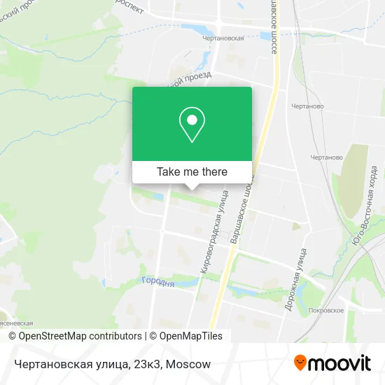 Чертановская улица, 23к3 map