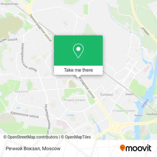 Речной Вокзал map