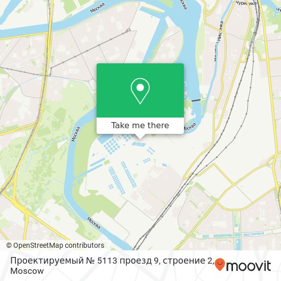 Проектируемый № 5113 проезд 9, строение 2 map