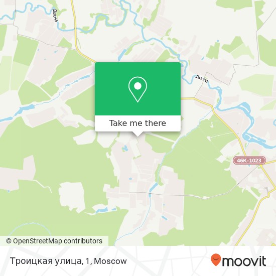 Троицкая улица, 1 map
