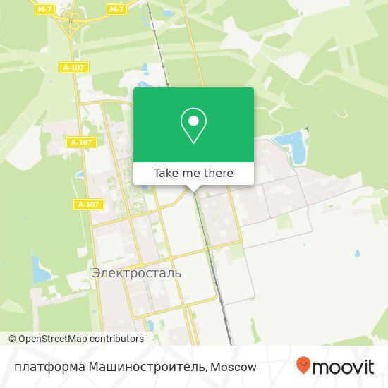 платформа Машиностроитель map