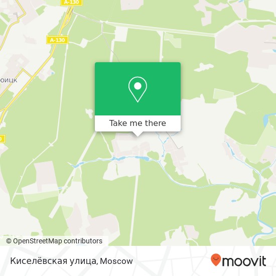 Киселёвская улица map