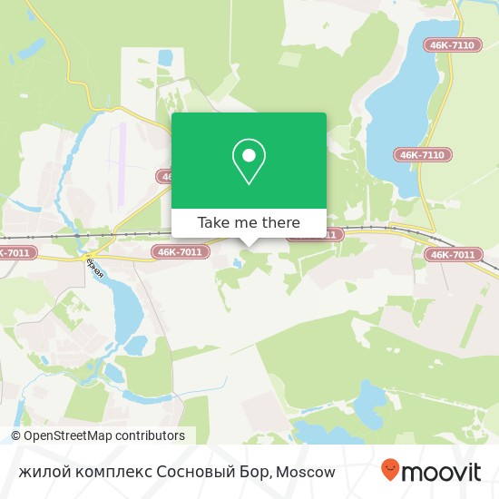 жилой комплекс Сосновый Бор map