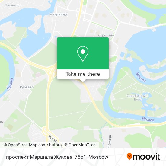 проспект Маршала Жукова, 75с1 map