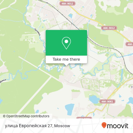 улица Европейская 27 map