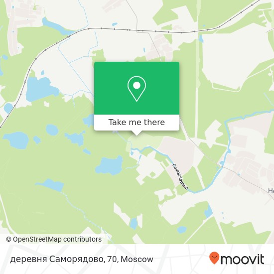 деревня Саморядово, 70 map