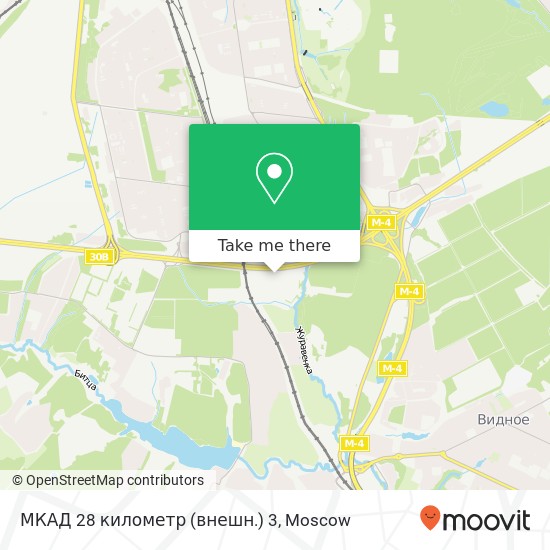 МКАД 28 километр (внешн.) 3 map