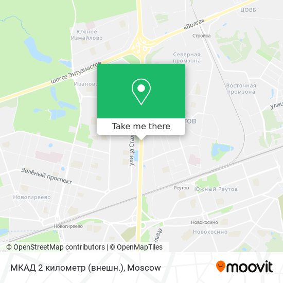 МКАД 2 километр (внешн.) map