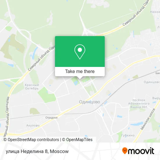 улица Неделина 8 map