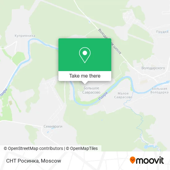 СНТ Росинка map