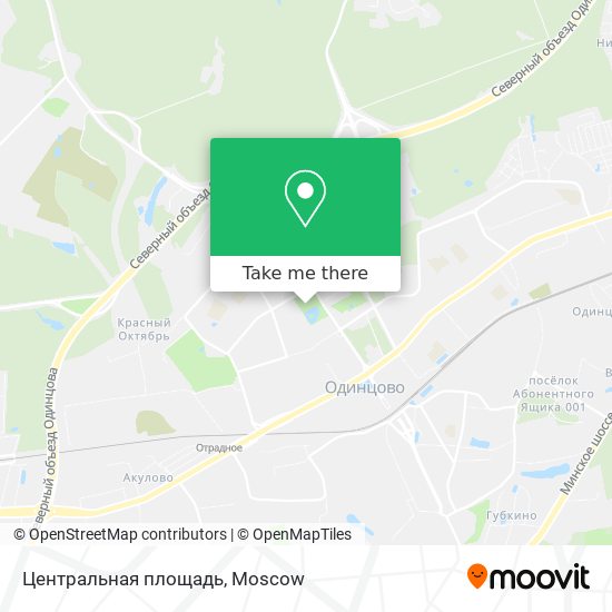 Центральная площадь map