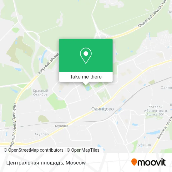 Центральная площадь map