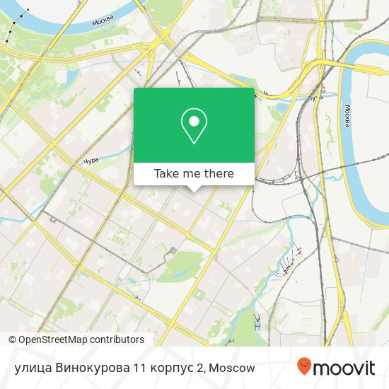 улица Винокурова 11 корпус 2 map