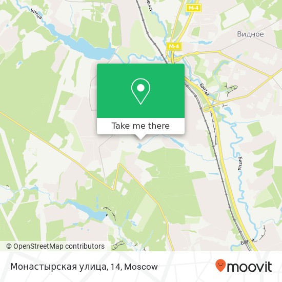 Монастырская улица, 14 map