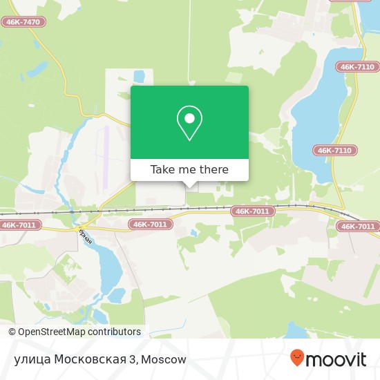 улица Московская 3 map