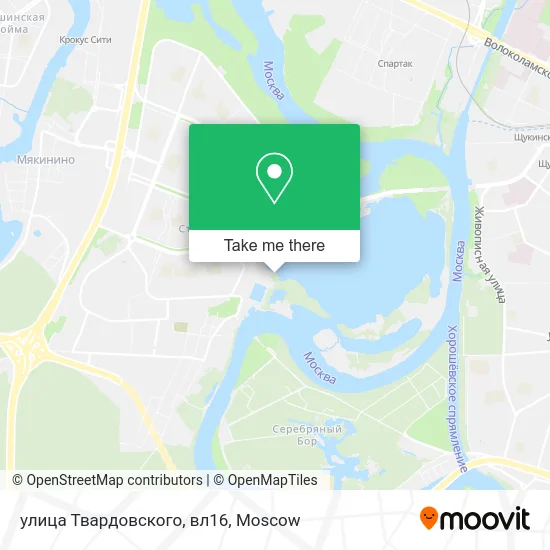 улица Твардовского, вл16 map