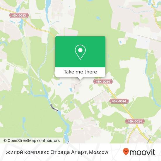 жилой комплекс Отрада Апарт map