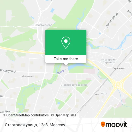 Стартовая улица, 12с3 map