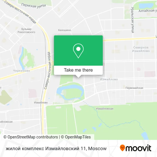 жилой комплекс Измайловский 11 map