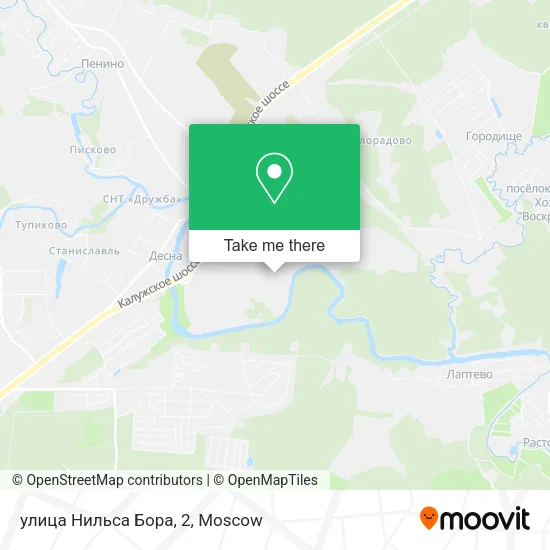 улица Нильса Бора, 2 map