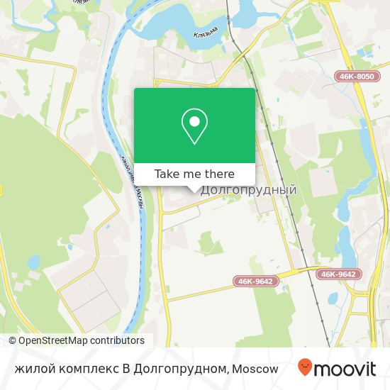 жилой комплекс В Долгопрудном map