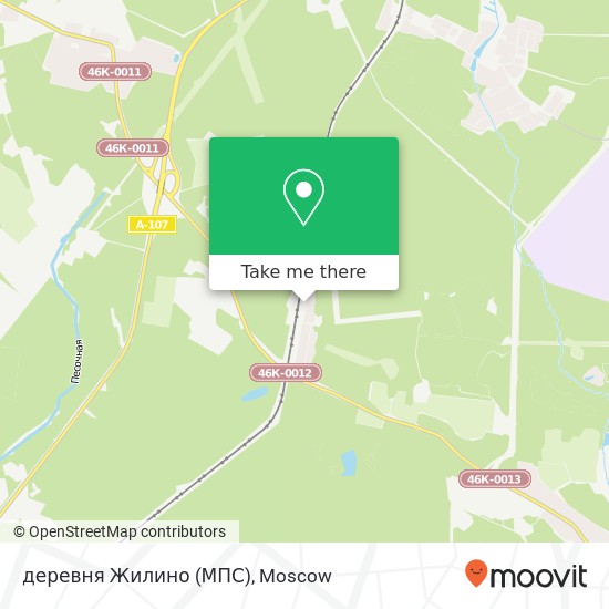 деревня Жилино (МПС) map