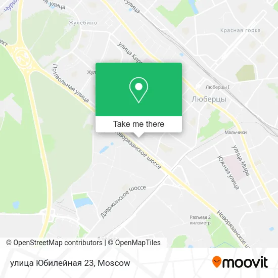 улица Юбилейная 23 map