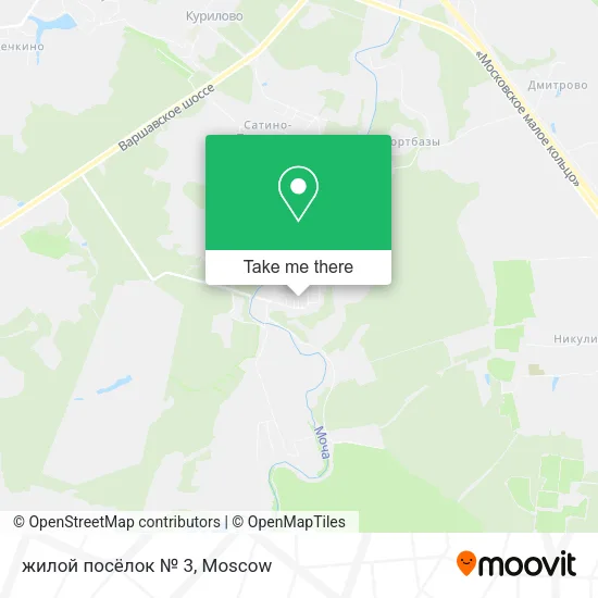 жилой посёлок № 3 map