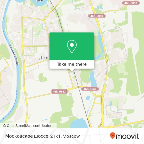 Московское шоссе, 21к1 map