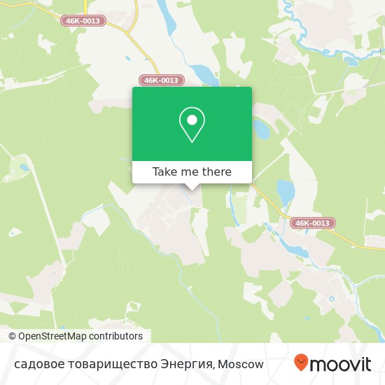 садовое товарищество Энергия map