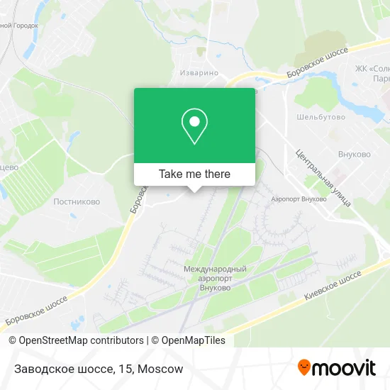 Заводское шоссе, 15 map
