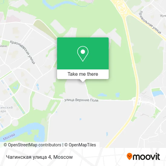 Чагинская улица 4 map