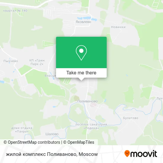 жилой комплекс Поливаново map