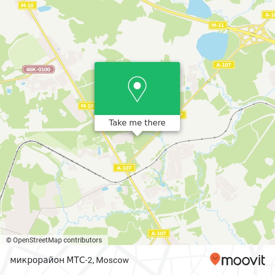 микрорайон МТС-2 map