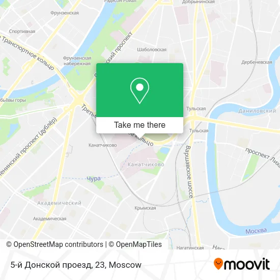 5-й Донской проезд, 23 map
