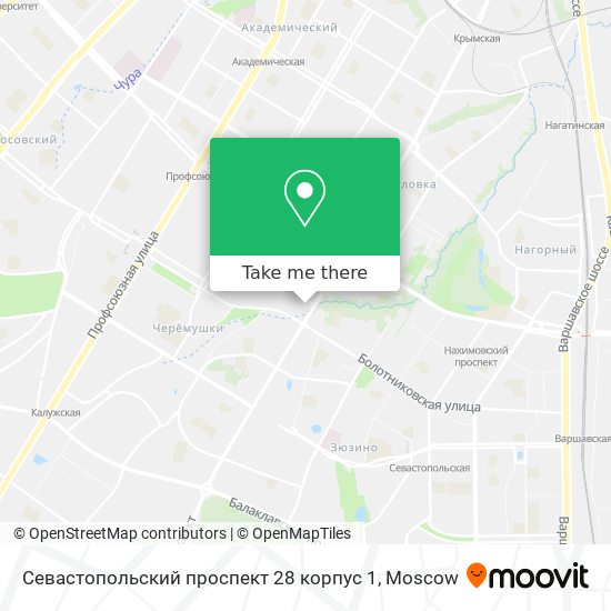 Севастопольский проспект 28 корпус 1 map