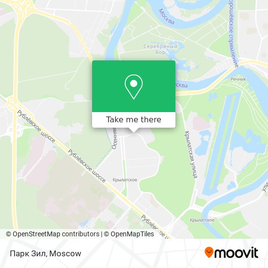 Парк Зил map