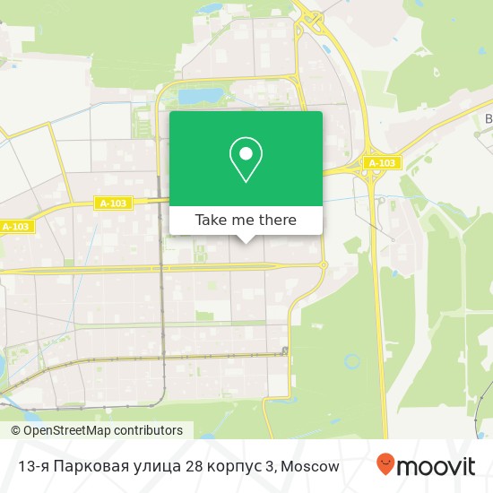 13-я Парковая улица 28 корпус 3 map