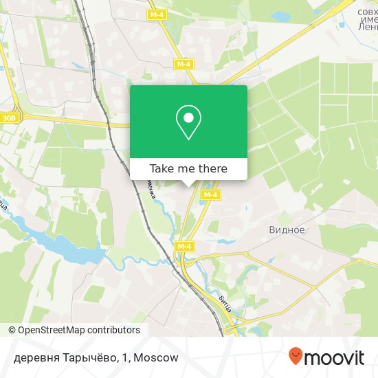 деревня Тарычёво, 1 map