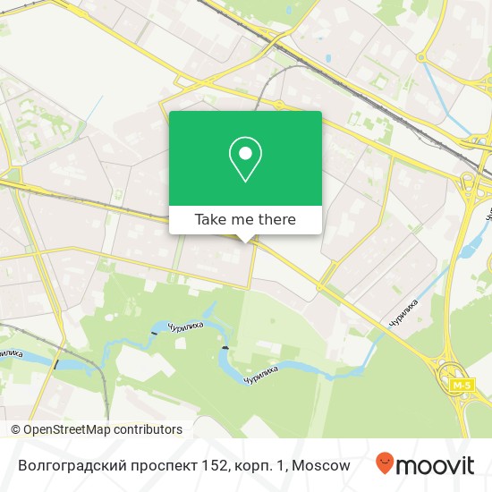 Волгоградский проспект 152, корп. 1 map