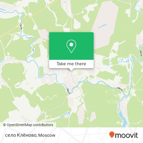 село Клёново map