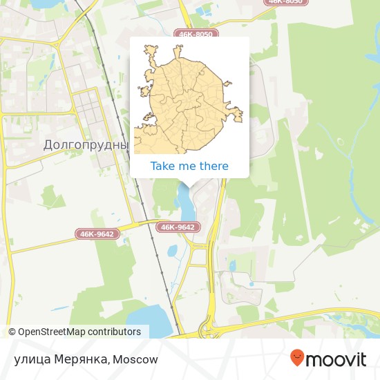 улица Мерянка map